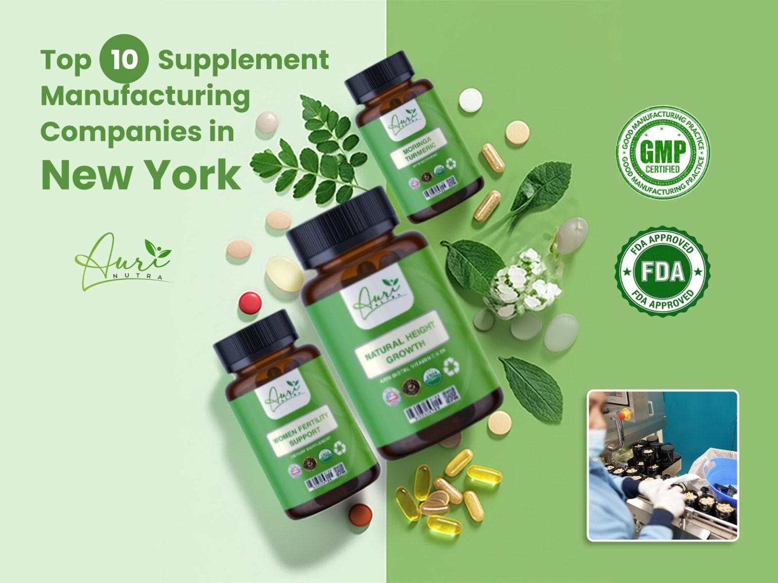 Top 10 Supplement Manufacturing Companies in New York