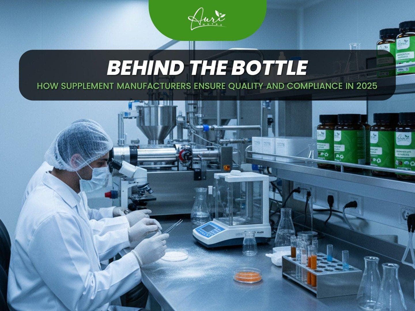 Behind the Bottle: How Supplement Manufacturers Ensure Quality and Compliance in 2025
