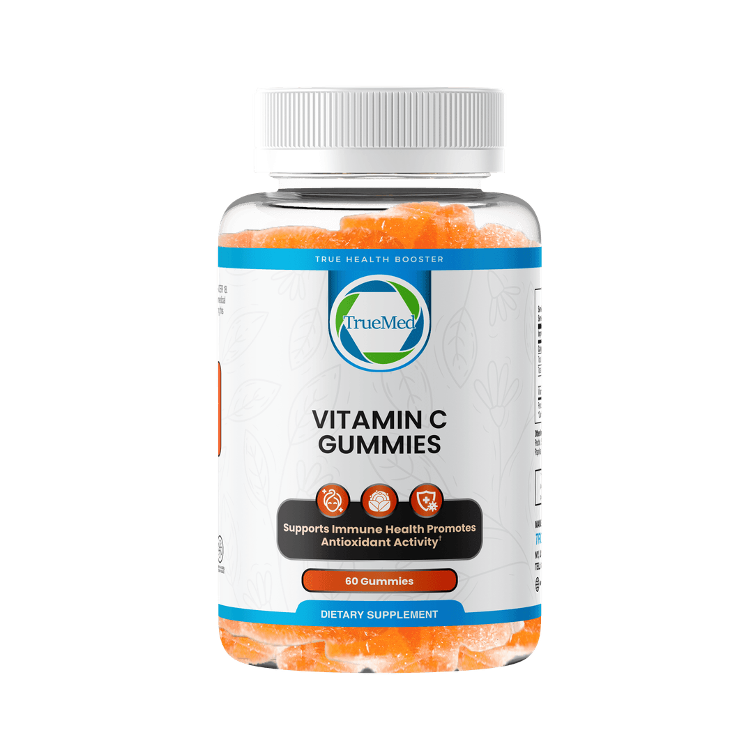 TrueMed Vitamin C Gummies – 60 Gummies, 250 mg Vitamin C Per Serving