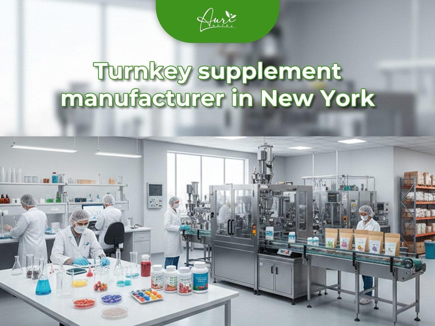 Turnkey supplement manufacturer in New York